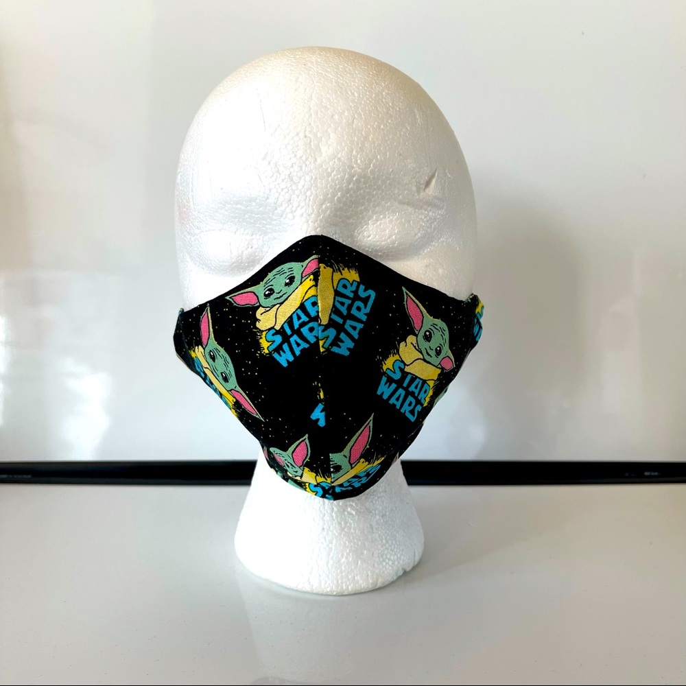 Handmade Face Masks Star Wars & Baby Yoda
